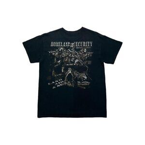 Y2K Homeland Security Skulls T-Shirt